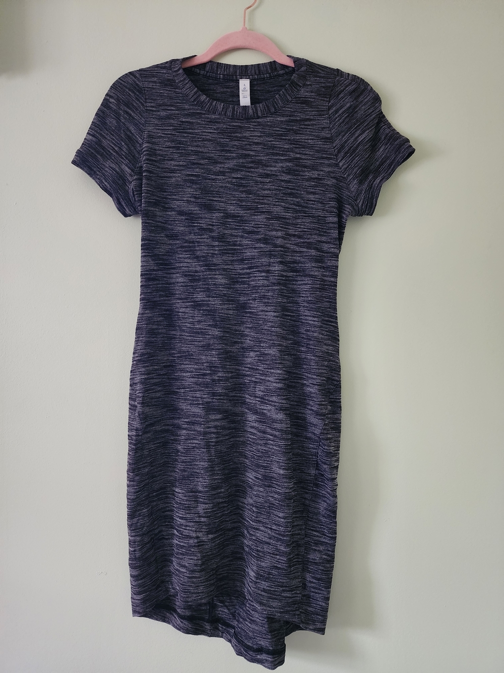 lululemon athletica Heathered Short Sleeve Dress